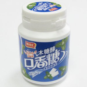 凯得灵木糖醇低糖口香糖薄荷口味52g