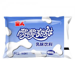 皇人酸酸甜甜乳味饮料160ml