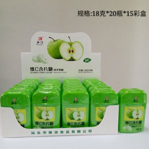 维派清一口维C含片糖青苹果味