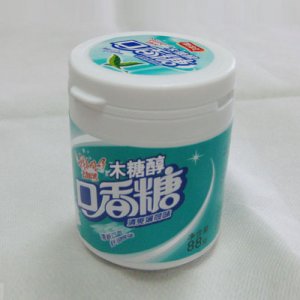 凯得灵清爽薄荷口味口香糖88克