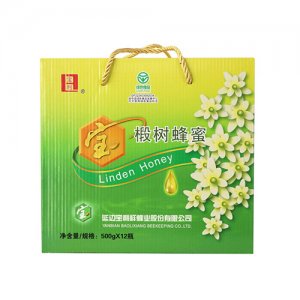 宝利椴树蜂蜜500gx12瓶