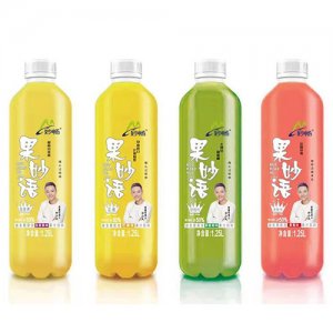 妙畅果妙语益生菌果汁组合装1.25L