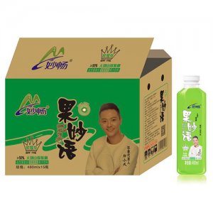 妙畅果妙语益生菌复合果汁480ml（猕猴桃味）