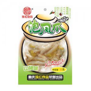 瑶红泡凤爪山椒味32克（碎爪）