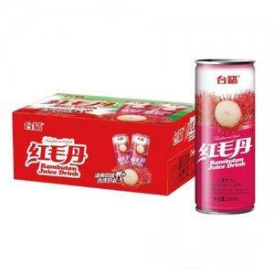 台福红毛丹水果饮料（箱装）
