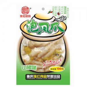 瑶红泡凤爪山椒味100g（碎爪）