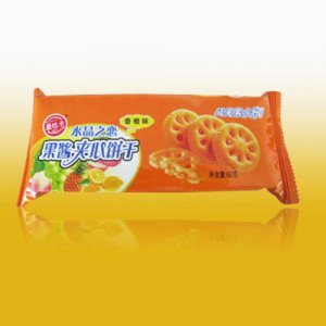 爱比卡水晶之恋果酱夹心饼干香橙味