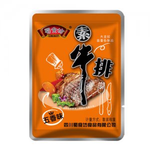 蜀食坊素牛排五香味