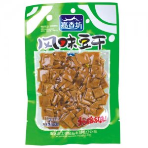 嘉香坊风味豆干山椒味100克