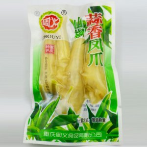 周义蒜香凤爪散装称重