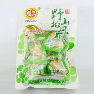 周义野山椒凤爪300g