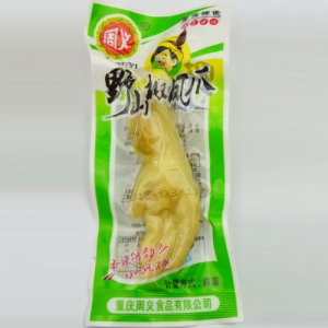 周义野山椒凤爪散装称重