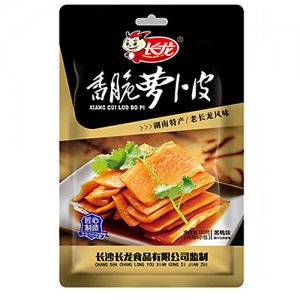 长龙120g香脆萝卜皮（黑鸭味）
