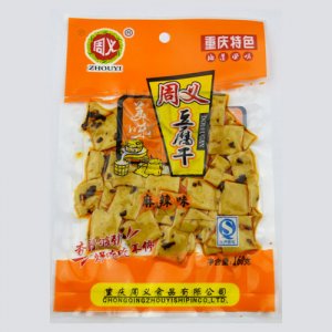 周义豆腐干麻辣味160g
