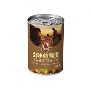 妈妈抱卤味鹌鹑蛋罐装425克