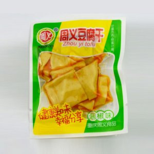 周义豆腐干泡椒味散装