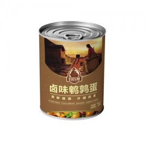 妈妈抱卤味鹌鹑蛋罐装850克