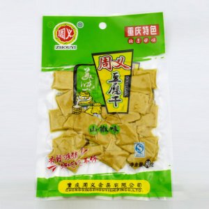 周义豆腐干山椒味80g