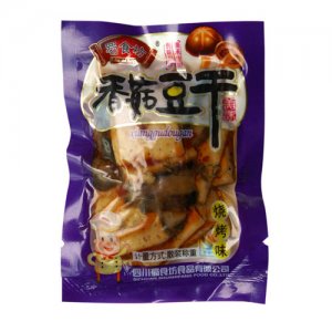 蜀食坊香菇豆干烧烤味散装