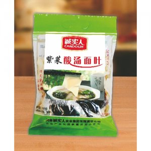 诚实人紫菜酸汤面叶