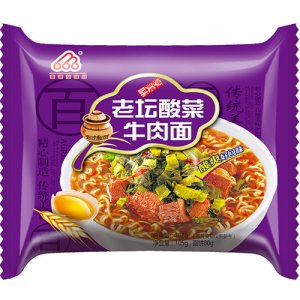 麦德发老坛酸菜牛肉面