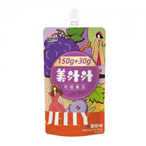 亲亲美汁汁可吸果冻葡萄味
