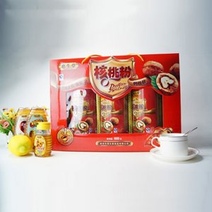 惠生堂钙铁锌核桃粉礼盒600g