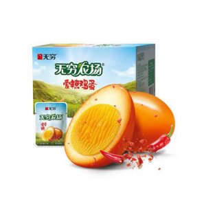 无穷农场爱辣鸡蛋400g盐焗香卤蛋