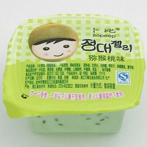 万事达方杯猕猴桃味果冻