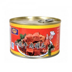 盘典红烧牛肉罐头380g