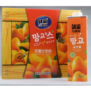 韩巢芒果汁饮料1L