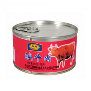 盘典咸卤牛肉罐头340克