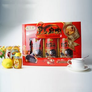 惠生堂红枣加钙黑芝麻糊礼盒600g