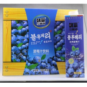 韩巢蓝莓汁饮料1L