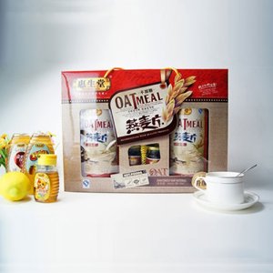 惠生堂不加糖燕麦片礼盒600克