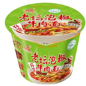 麦德发老坛泡椒牛肉面
