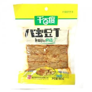 千百度八宝豆干香辣味