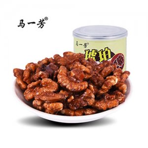 马一芳罐装零食琥珀核桃仁