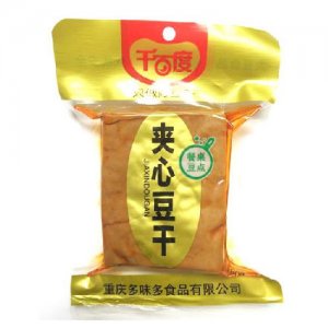 千百度夹心豆干