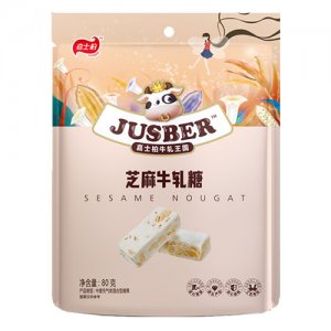 嘉士柏80g芝麻牛轧糖