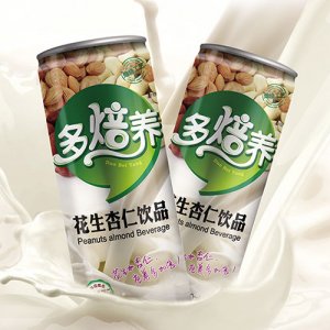 多焙养花生杏仁饮品罐