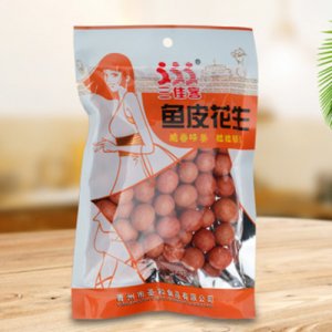 三佳客鱼皮花生
