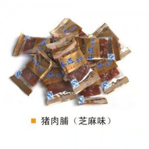 永达猪肉脯芝麻味