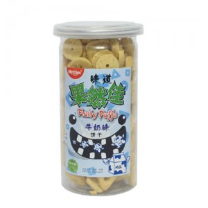 麦卡士果然佳牛奶味饼干