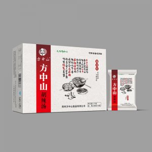 方中山胡辣汤爆辣味箱装
