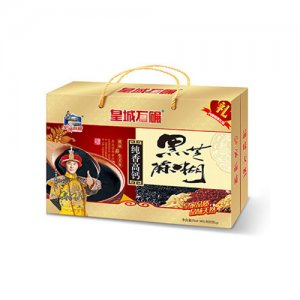 皇城石碾纯香高钙黑芝麻糊800克