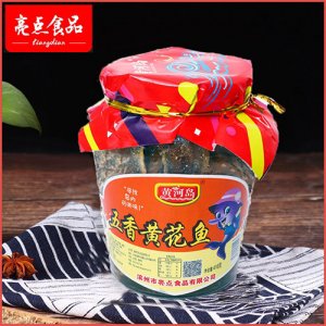 黄河岛五香黄花鱼罐头410g