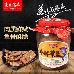 黄河岛香酥带鱼罐头416g