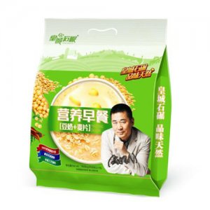 皇城石碾营养早餐豆奶+麦片780克