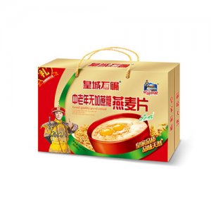 皇城石碾中老年无加蔗糖燕麦片800克